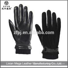 Made in China Hot Sale Herren Schwein Wildleder Winter Leder Handschuhe Alibaba Express